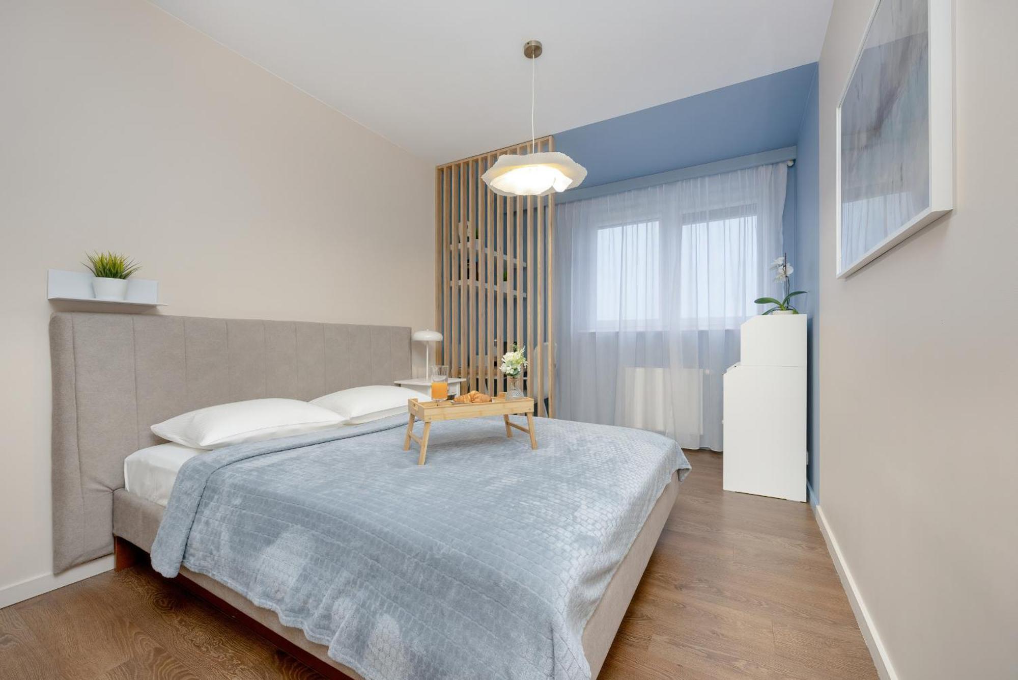 Blue Apartment Slowackiego With Balcony And Parking In Gdansk By Noclegi Renters Kültér fotó